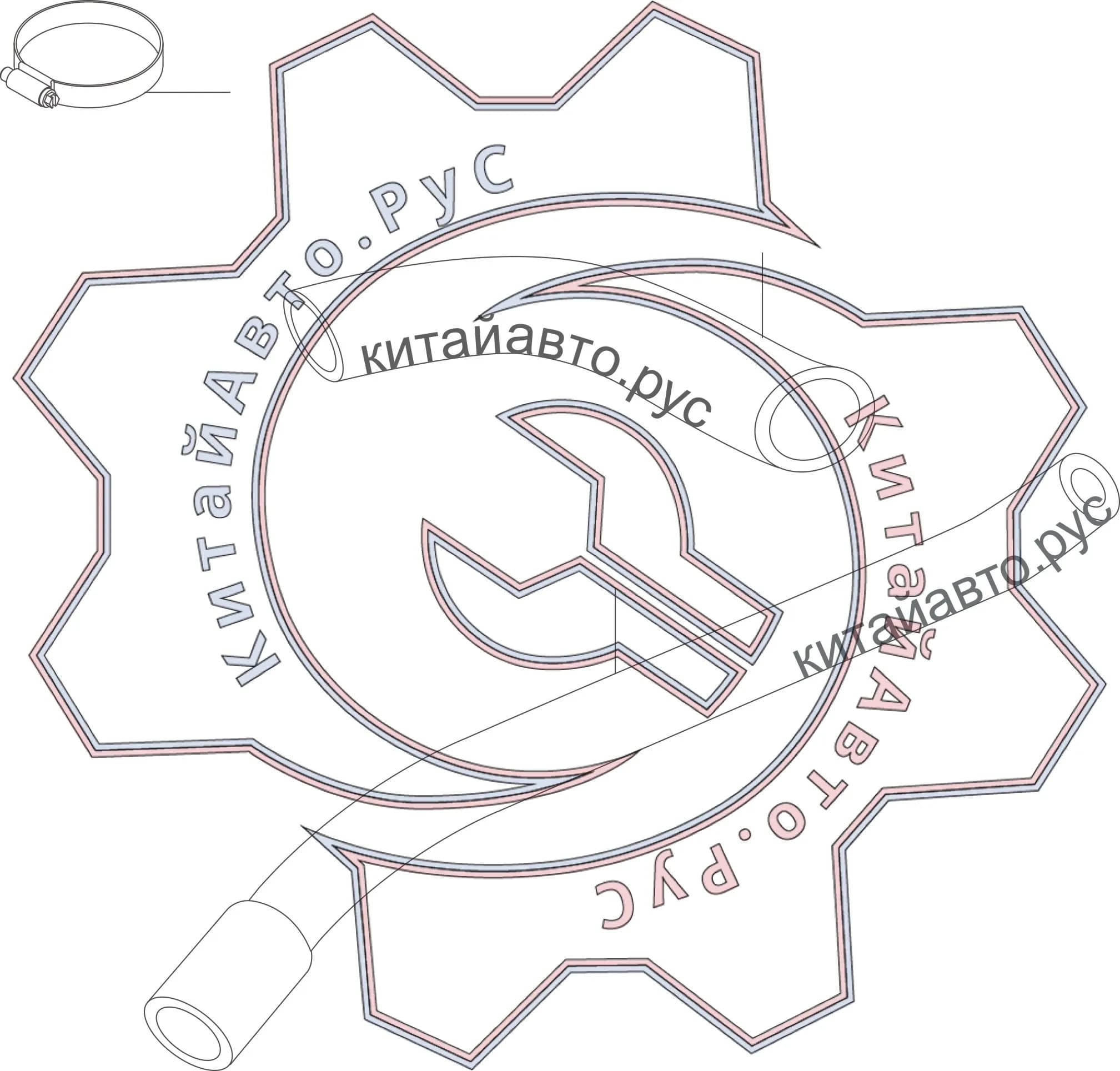 Схема: Патрубки