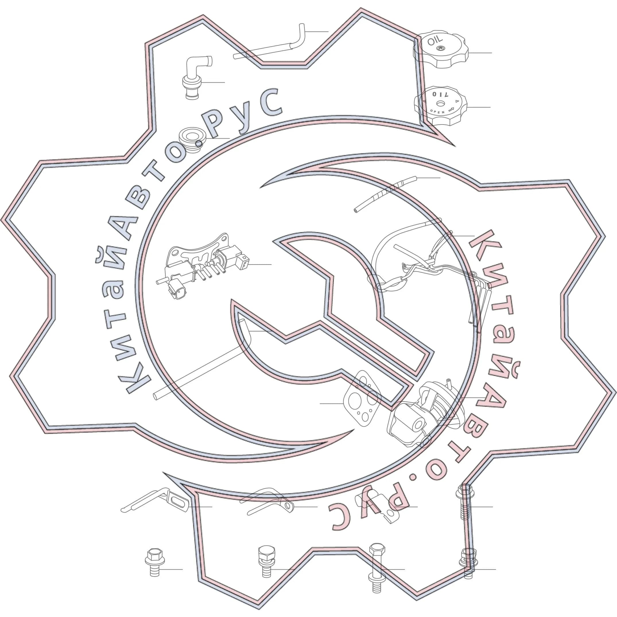 Схема: Крышка