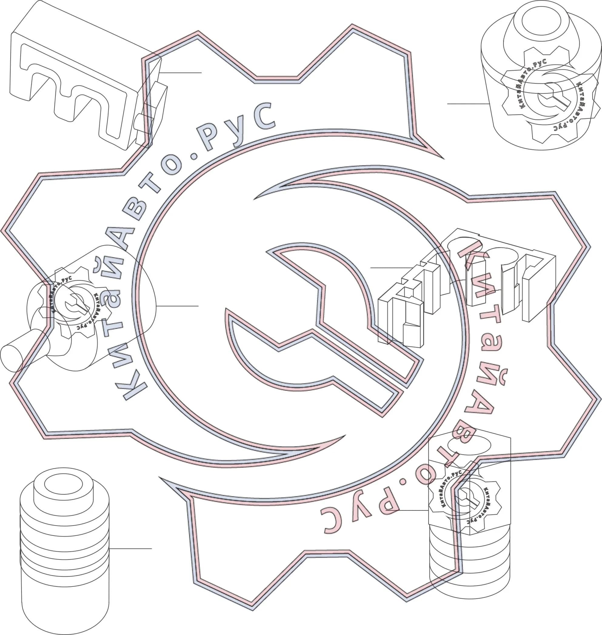 Схема: Демпфер кузова