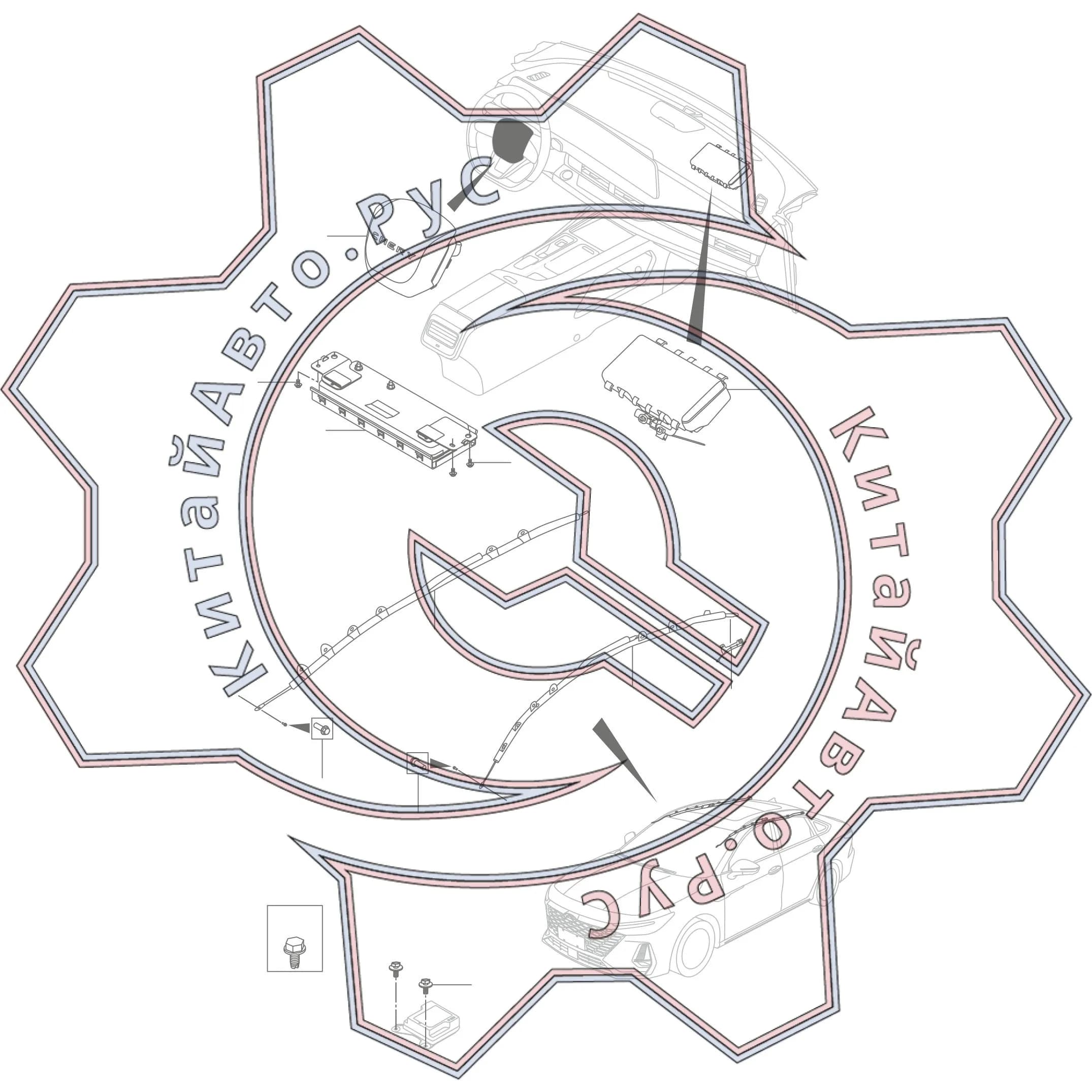 Схема: Подушки безопасности